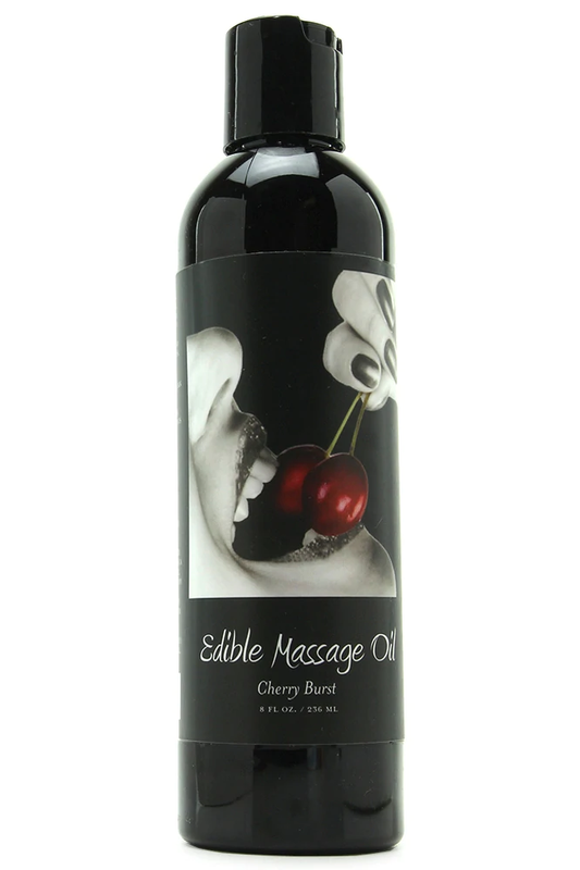 Edible Massage Oil 8oz/236ml in Cherry