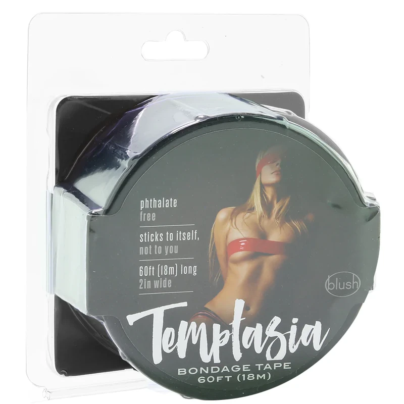 Temptasia 60 Foot Bondage Tape in Black