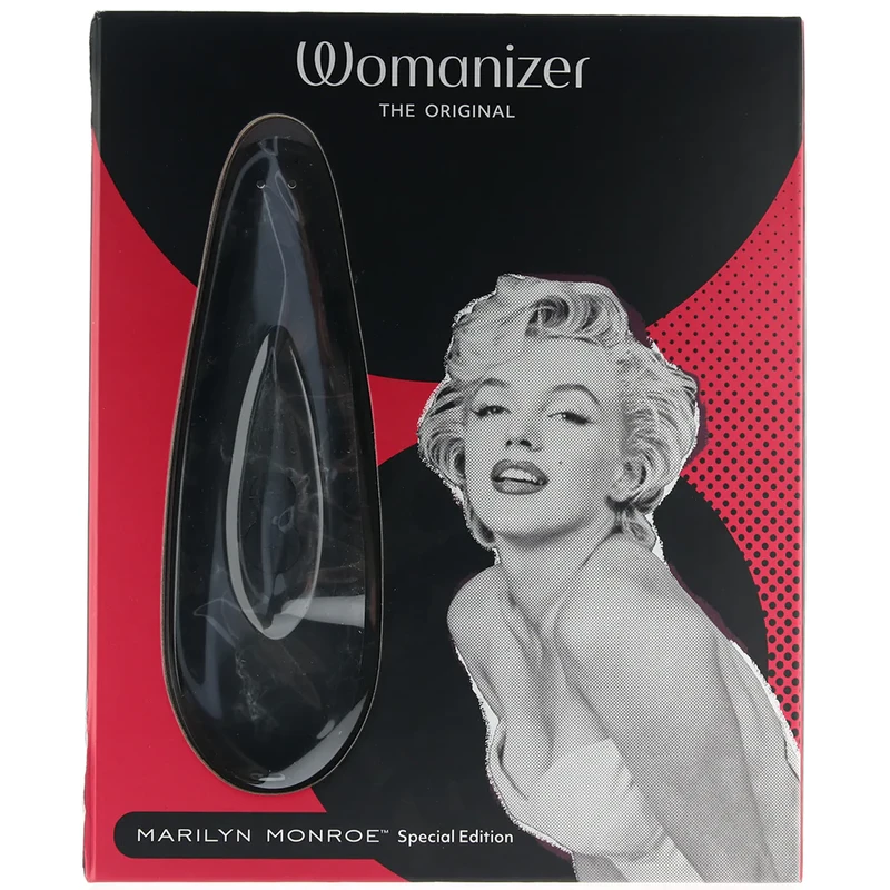 Womanizer Marilyn Monroe Special Edition in Black Marble